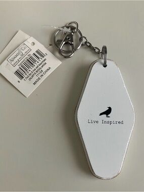 Adams & Co “Live Inspired “ key chain